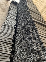 Briquettes de charbon de bois activé 100% bois dur en gros, durée de combustion 5-6 heures, 91,3% de carbone fixe, fabriquées à partir de sciure de bois pour BBQ/GRILL 7900J