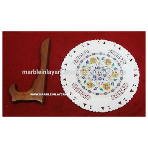 Fancy Design Marble Inlay <b>plaque</b> - Product Image 1