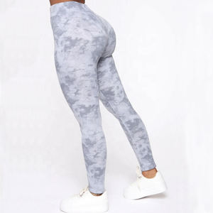 Leggings pour femmes, pantalons de yoga, teinture par nouage, pour la gymnastique, nouvelle collection - Product Image 4