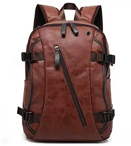 Backpack Bag Unisex of Artificial Leather/original Leather With Laptop Pocket sports gym office Trendy university College Bag