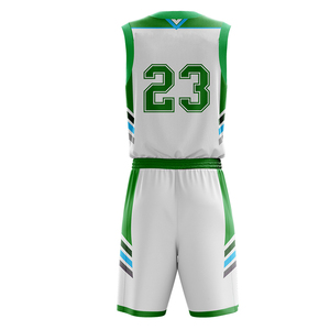 Best Selling Custom Logo Sleeveless Basketball Uniform Set Plus Size 100% <b>Polyester</b> Moisture-Wicking Quick Dry Breathable <b>Shirts</b> - Product Image 6