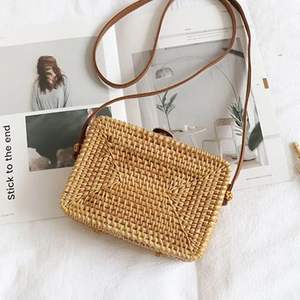 Bolso de mimbre de bambú Vintage para mujer, para playa, vacaciones de verano, 2021 - Product Image 1