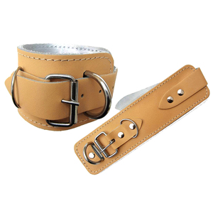 Correas de Tobillo de Cuero y Algodón con Logotipo Personalizado para Gimnasio, Levantamiento de Pesas, Deportes, Ejercicios con Máquinas de Cable - Product Image 3