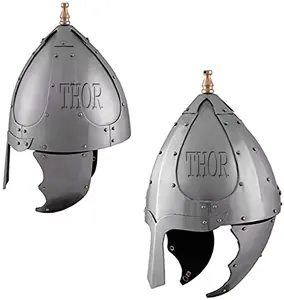 Medieval viking Norman helmet Armour helmet roman knight helmet Decorative Medieval Warrior Greek Corinthian Wearable Armor