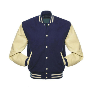 Chaqueta universitaria de diseñador Vintage para hombre, ropa de calle de béisbol a la moda elegante con tela de lona personalizada completa - Product Image 5