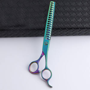 Tijeras profesionales de acero inoxidable 440c para el cuidado de perros, tijeras de corte para mascotas, para adelgazamiento - Product Image 4