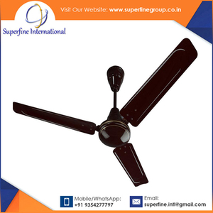 Ventiladores de techo de metal pesado de la mejor calidad para uso en hoteles domésticos al aire libre Suministro a granel de alta velocidad de fuente de energía eléctrica de la India - Product Image 6