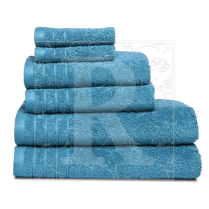 Serviette de tête en coton personnalisée avec logo imprimé pour salon de beauté, spa, coiffure, barbier, sport, usage domestique pour Noël - Product Image 3