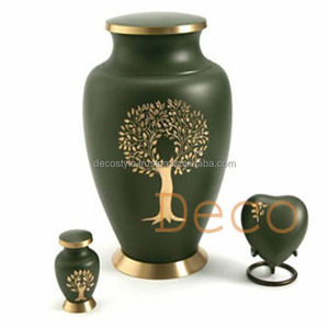Urna de cremación con grabado de árbol, urna de recuerdo - Product Image 1