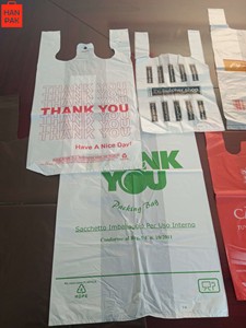 Top vente en gros sac en plastique T-shirt de haute qualité sac en plastique vierge du Viet Nam avec logo OEM - Product Image 4