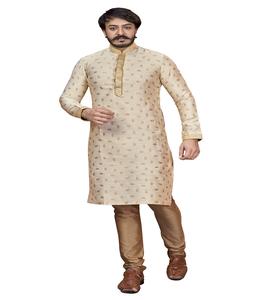 Indian Sherwani Dress / <b>Kurta</b> Sherwani / Gray Dhoti <b>Kurta</b> Designs for <b>Men</b> - Product Image 6