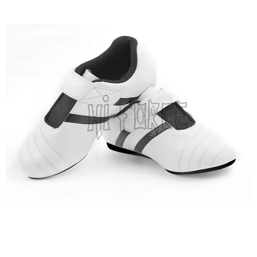 Zapatos de Taekwondo para artes marciales, zapatillas deportivas transpirables antideslizantes de lona para kung-fu Wu Shu Karate y lucha libre