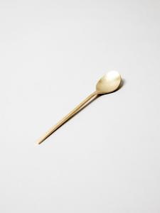 Cuchara de boda de acero inoxidable con mango largo de pulido de espejo dorado y plateado elegante de la India para utensilios de cocina, uso de postres para el hogar y el hotel - Product Image 6