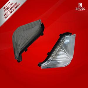 BSP592ไฟแสดงสถานะกระจกด้านข้าง2ชิ้นเลนส์ด้านขวาและซ้ายสำหรับ2E0953049A 2E0953050A - Product Image 2