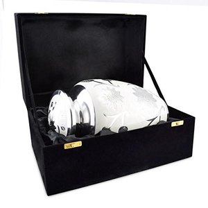 Urna de cremación de latón más vendida para adultos, superventas, sala de exposición de alta calidad, tarro de almacenamiento de cenizas, nuevo diseño, votivo funerario - Product Image 4