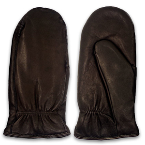 Mitaines doublées en cuir de vache, vente en gros, météo froid, Grain supérieure - Product Image 4