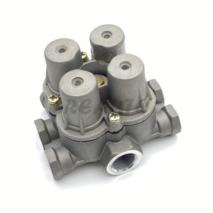 Vanne de protection à quatre circuits Vanne de relais pour camion Iveco/MAN/Mercedes-Benz/<span class=keywords><strong>Renault</strong></span>/Scania Pièces détachées OE AE4158 AE4162 - Product Image 6