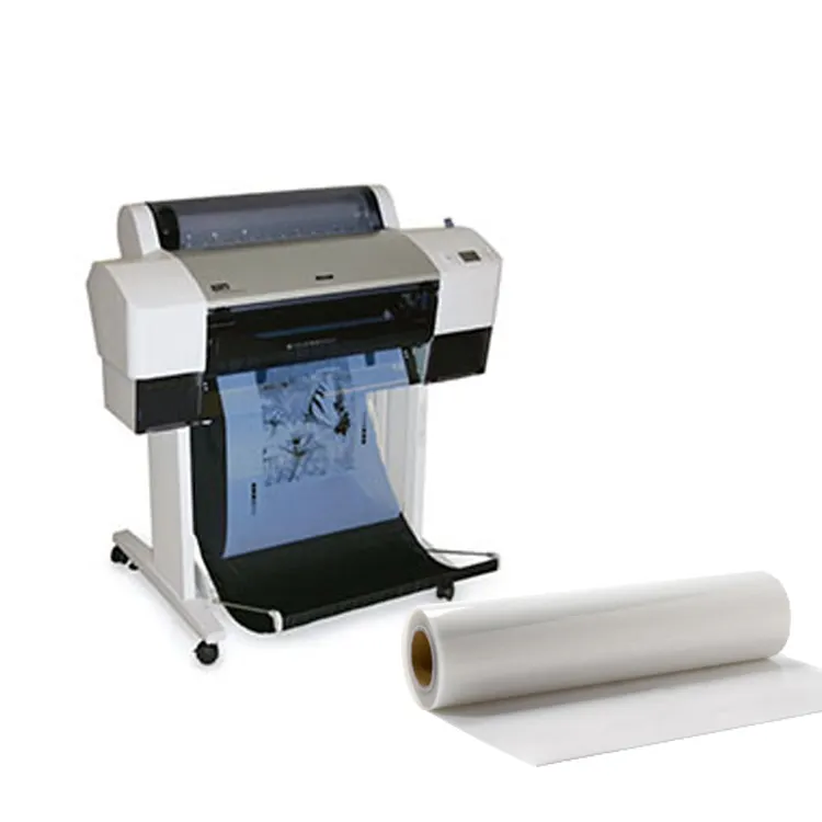 Impermeable para mascotas en positivo Pantalla de inyección de tinta de impresión de película de la transparencia para de Plotter de inyección de tinta