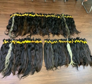 ผมต่อแบบเส้นเดียวชนิดเรมี่ 100% ผมเด็กแท้  ยังคงรักษาชั้นคิวติเคิล  ย้อมสีได้  คุณภาพสูง สีสันสมบูรณ์ - Product Image 5