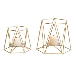 Portavelas decorativo con diseño grabado para el hogar, centro de mesa navideño, portavelas para velas T-light. - Product Image 6