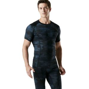 Conception personnalisée Fitness Gym Rash Guard pour hommes chemises de compression activé Sweat Top T-shirt de sport unisexe - Product Image 5