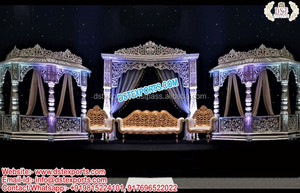 Couronne de mariage en Fiber, grande taille américaine, couronne traditionnel, scène de mariage à thème Rajasthani, royaume-uni - Product Image 5