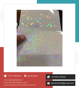 Bulk Holographic Film Self Adhesive Holographic Film/<b>Transparent</b> Lamination Film - Product Image 5