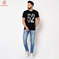 Fabricant pakistanais, vente en gros, t-shirt pour homme 100% coton, personnalisé, uni, décontracté, impression numérique du logo, jersey à séchage rapide, 250g