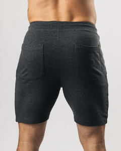 Pantalones cortos de entrenamiento informales para hombre 2021, entrenamiento físico para gimnasio con cierre de cordón, estampado OEM, gran oferta de talla grande - Product Image 3