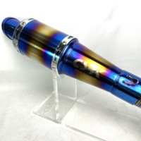 Kit Knalpot Motor Custom KAO OEM LOGO Laser dengan Peredam Suara Stainless Steel/Aluminium untuk Sistem BWS