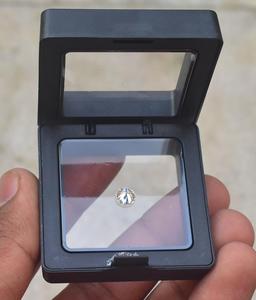 Diamante sintético de moissanita VVS1, piedra de corte redondo, Gema suelta, con certificado GRA, 6,0mm, 0,8 quilates, Color blanco D - Product Image 2