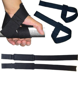 Gym Straps Weight Lifting Wrist <b>Wraps</b> Straps Hand Bar Bodybuilding Training Workout - Product Image 6