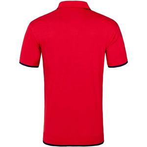 Algodón Unisex de alta calidad para Polo, estampado deportivo personalizado, cierre de botón, talla XL, manga corta, tela de lona transpirable sólida - Product Image 2