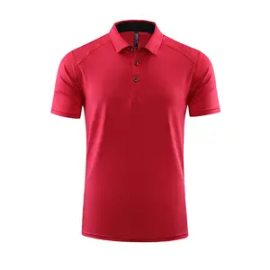 Ropa informal de Otoño de doble botonadura, mezcla de algodón/poliéster de manga corta, moda para camiseta para hombre - Product Image 1