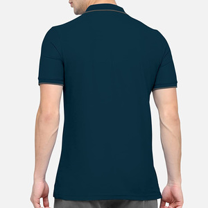 Polo blanc de Golf de marque personnalisée pour hommes, couleur unie, séchage rapide, offre spéciale - Product Image 3