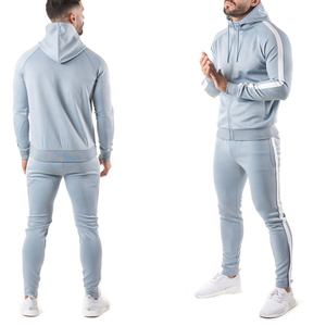 Chándal OEM para hombre, chándal de algodón polar con cremallera, de fabricante de alta calidad, con diseño de logotipo personalizado, chándales para hombre y adultos - Product Image 5