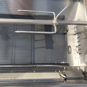 <span class=keywords><strong>Barbecue</strong></span> au <span class=keywords><strong>charbon</strong></span> de bois carré personnalisé en usine avec grill à gaz et fumoir à flux inversé - Product Image 5