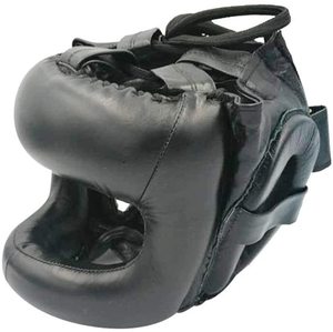 Martial Arts Sports Custom <b>Head</b> Guards Leather Material for MMA Kickboxing Wholesale Price Factory Manufacturer - Product Image 5