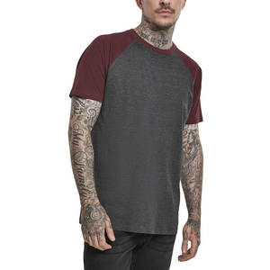 เสื้อยืดผ้าฝ้าย100% สำหรับผู้ชายกำหนดเองผ้าถักแขนสั้นสีน้ำตาลแดงเทาแห้งเร็วและยาวกลางแจ้งลำลอง - Product Image 1