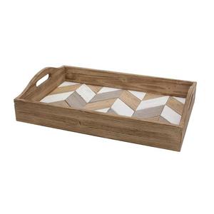 Designer attrayant taille et forme personnalisées Style Unique fête de mariage décoration de table restauration service plateau en bois - Product Image 1