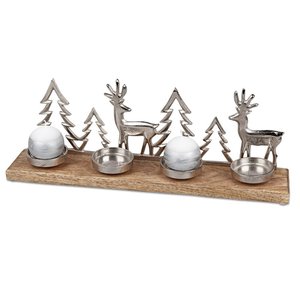 Bougeoir décoratif en métal sculpté à la main, 20 pièces, support de bougie personnalisé avec motifs en étoiles - Product Image 3