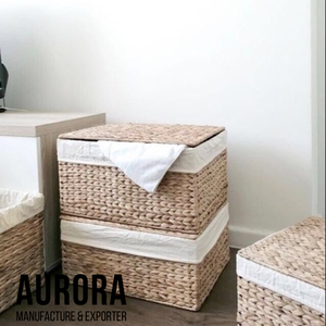 Giỏ Mây Thủ Công Chất Lượng Cao Và Lục Bình Xách Tay Với Giá Rẻ Và Chất Liệu Tốt Sản Xuất Tại Việt Nam - Product Image 4