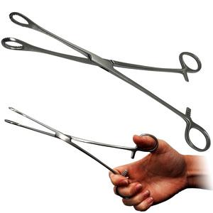 Stainless Steel <b>Sponge</b> Clamp Hemostat Forceps Surgical Instruments Manual CE Certified Class I 50x20x40cm - Product Image 2