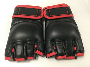 Guantes de Boxeo MMA de Medio Dedo Hechos a Medida de Alta Calidad, de Cuero PU y Piel de Vaca para Entrenamiento y Combate, Modelo FV-MFG-00051 - Product Image 6