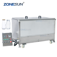 ZONESUN ZS-PM1 cam kavanoz süt şarap zeytinyağı şişesi banyo pastörizatörü pastörizasyon makinesi dolum sistemi için