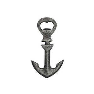 Ouvre-bouteille d'ancre nautique squelette élégant couleur noire pour les faveurs de fête de mariage cadeaux et décorations accessoires de cuisine - Product Image 1