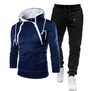 Unisex Custom Logo Printed Pattern Men's Sportswear <b>Hoodie</b> Sets Fleece Long Sleeve Tracksuit Plus Size Breathable Adults <b>Summer</b> - Product Image 3