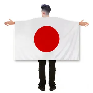 Bendera Jubah Swiss Barber Ans Argentina Negara Kustom Inggris Negara Bodbelgia Bendera Tubuh Jepang