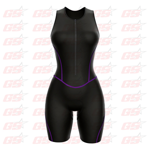 Custom triathlon <b>suit</b> tri siuts plain <b>black</b> tri <b>suit</b> for <b>Woman</b> - Product Image 2