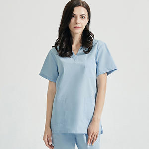 Uniformes de Hospital desechables para enfermeras, bata de laboratorio blanca y azul, trajes médicos y de enfermero - Product Image 1